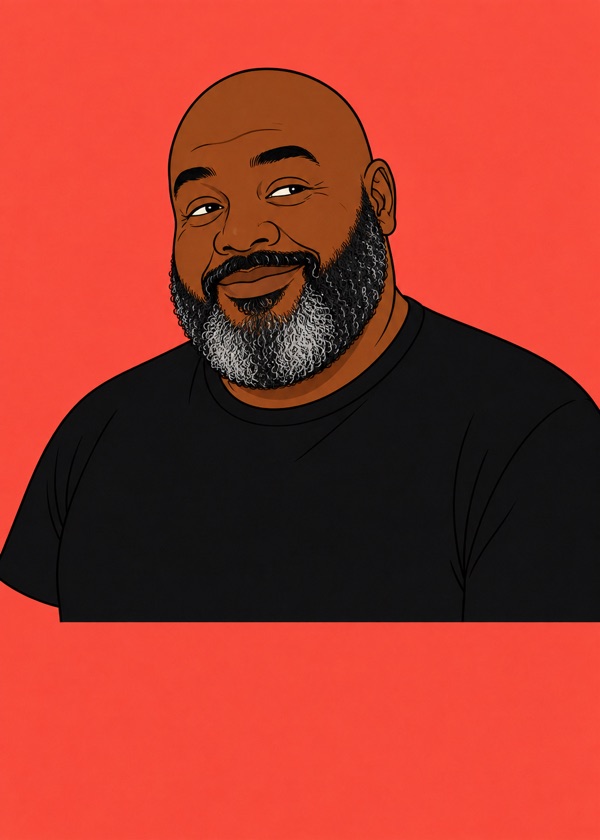 Big Mike guest card portrait